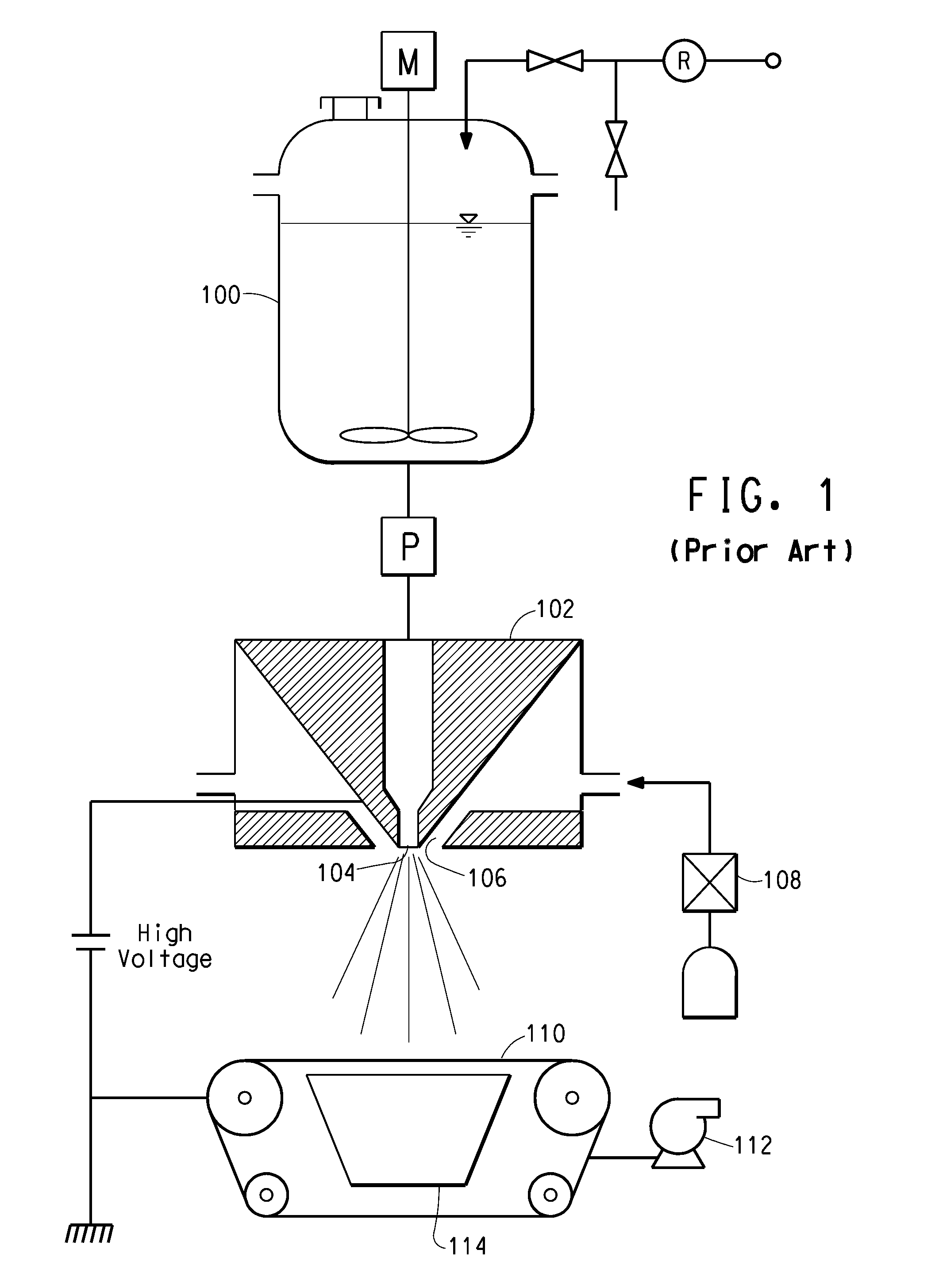 Fiber spinning process using a weakly interacting polymer
