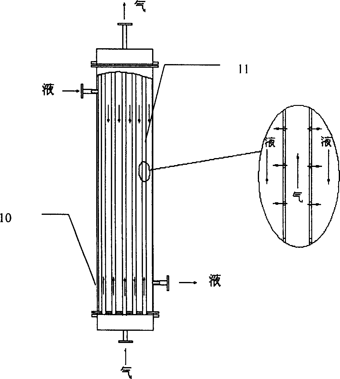 Membrane adsorption natural gas desulfur method