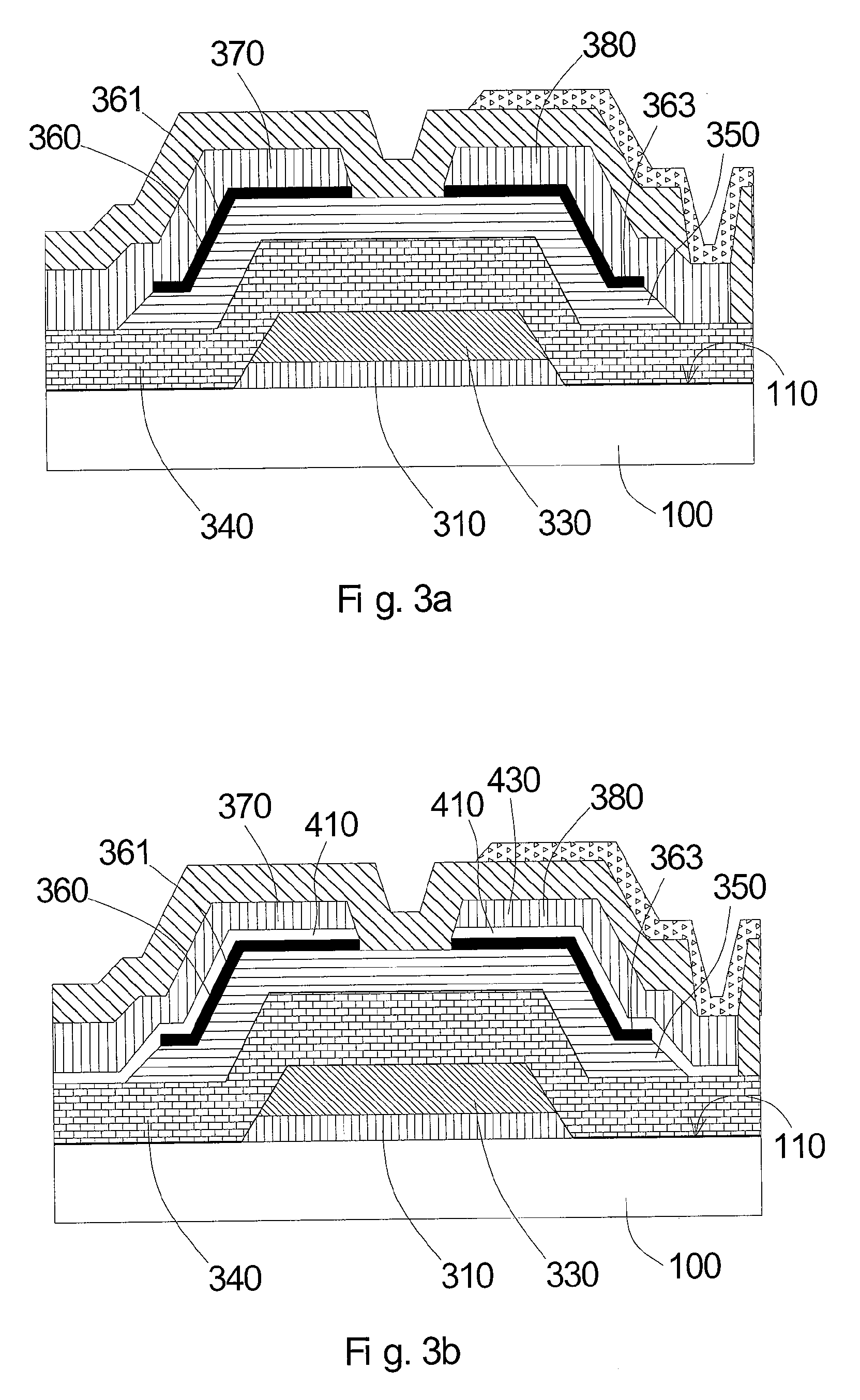 Display Panel Structure and Manufacture Method Thereof