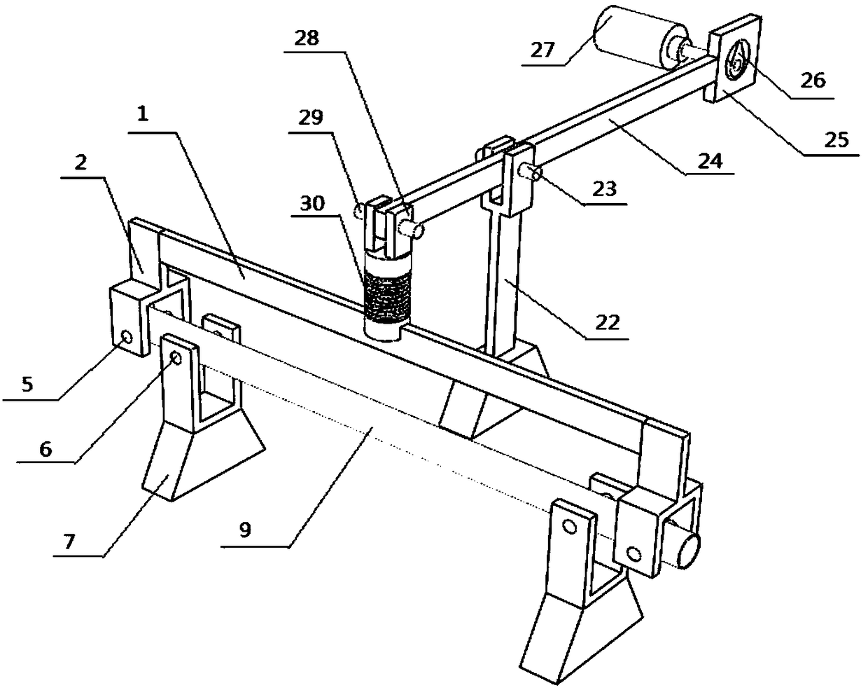 Marine Riser External Corrosion Fatigue Test Device