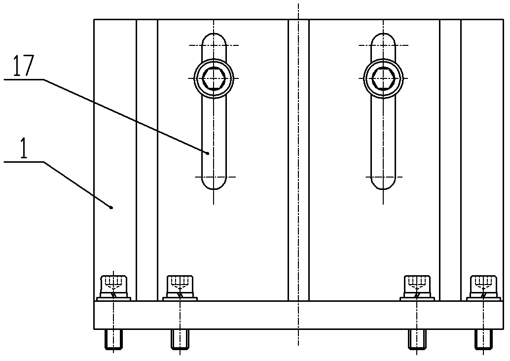 Adjustable transverse cold-bending correction device for channel steel