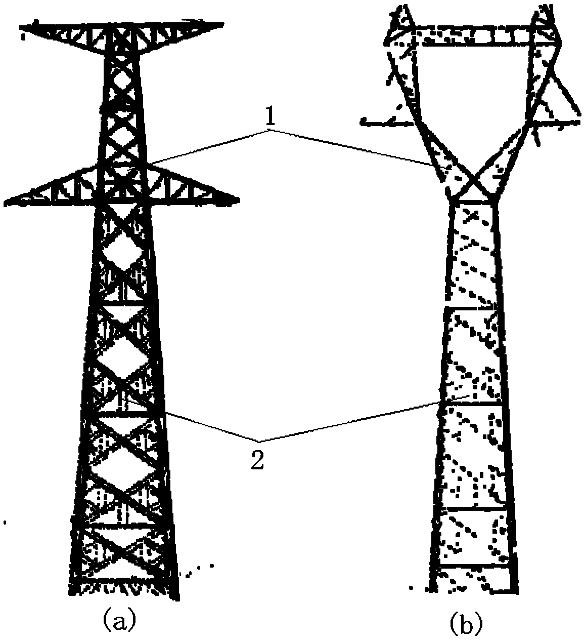 Three-dimensional reconstruction method for electric tower on the basis of LiDAR point cloud