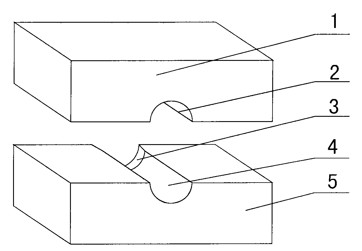 Method for processing jujube-wood doubling dies for wire production