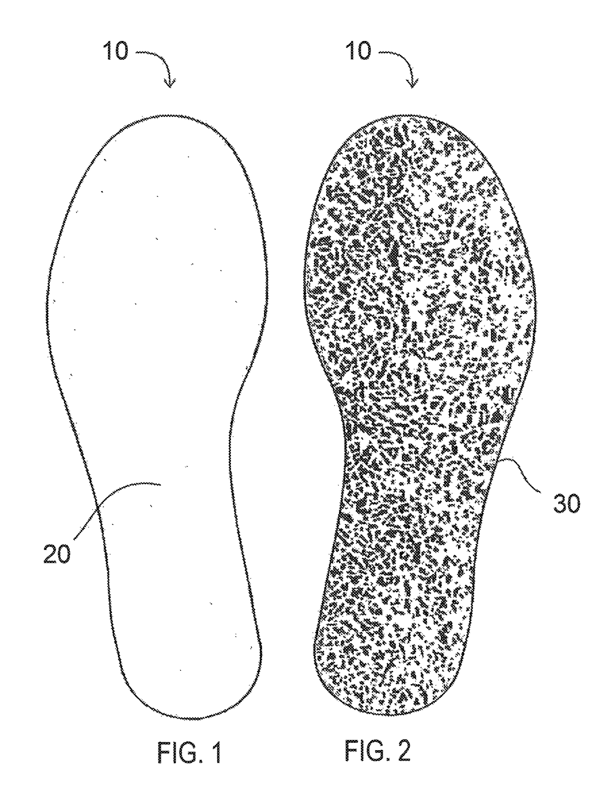 Disposable insert for footwear