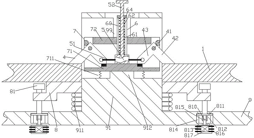 Workpiece mounting and positioning device convenient to dismount