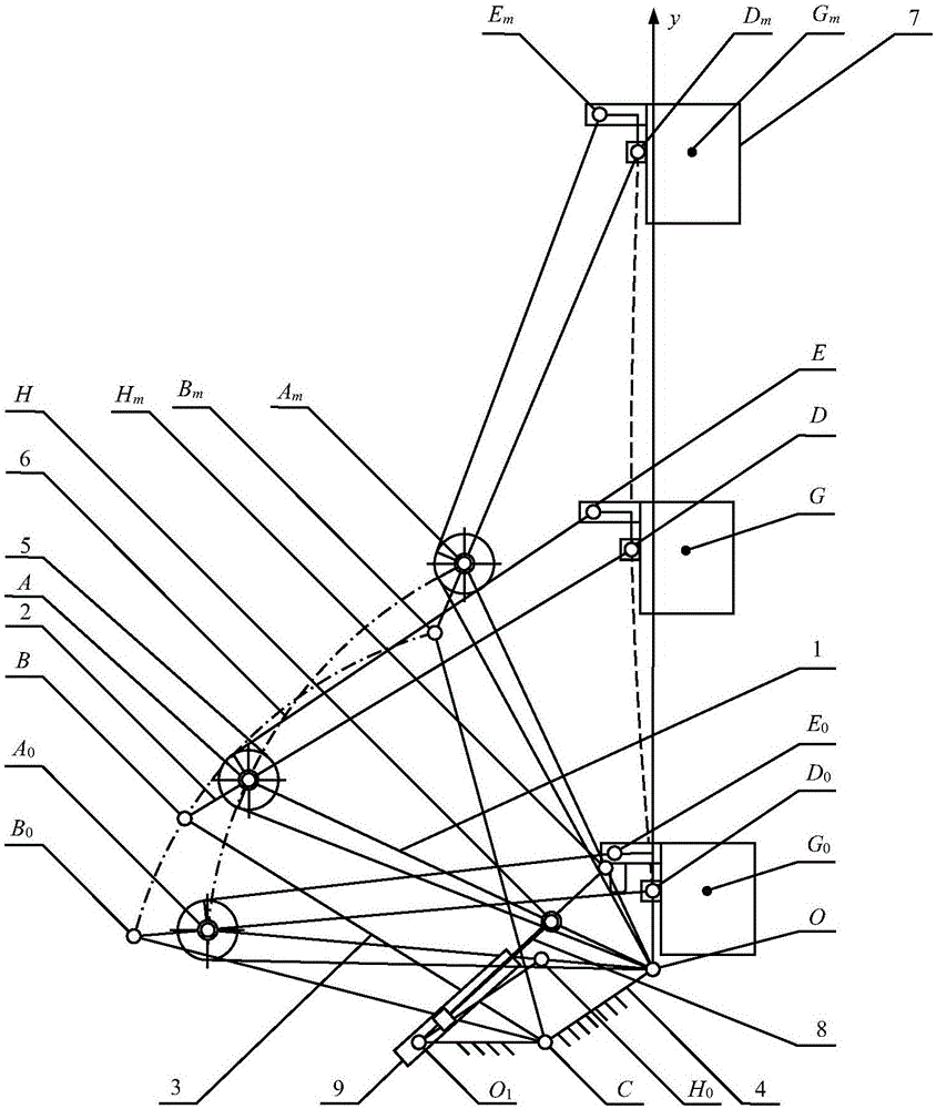 Aerial operation car lifting mechanism