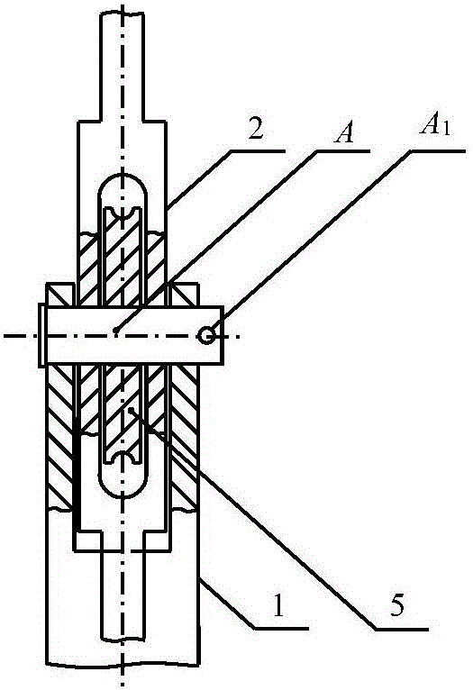 Aerial operation car lifting mechanism