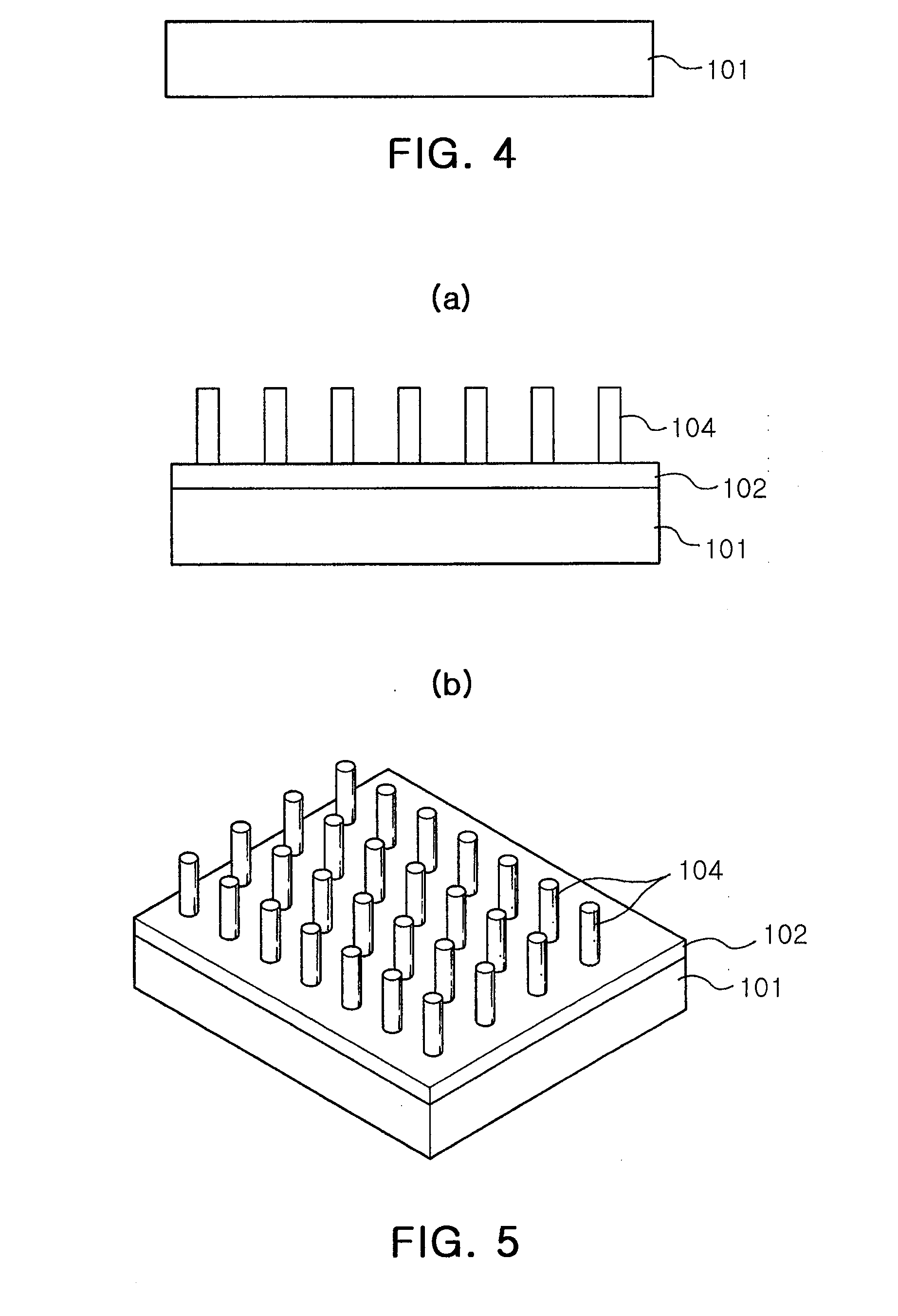 Nitride based semiconductor device using nanorods and process for preparing the same