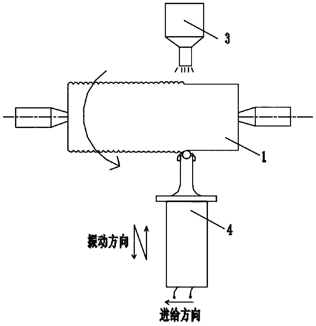 High-performance surface composite strengthening method for shaft parts