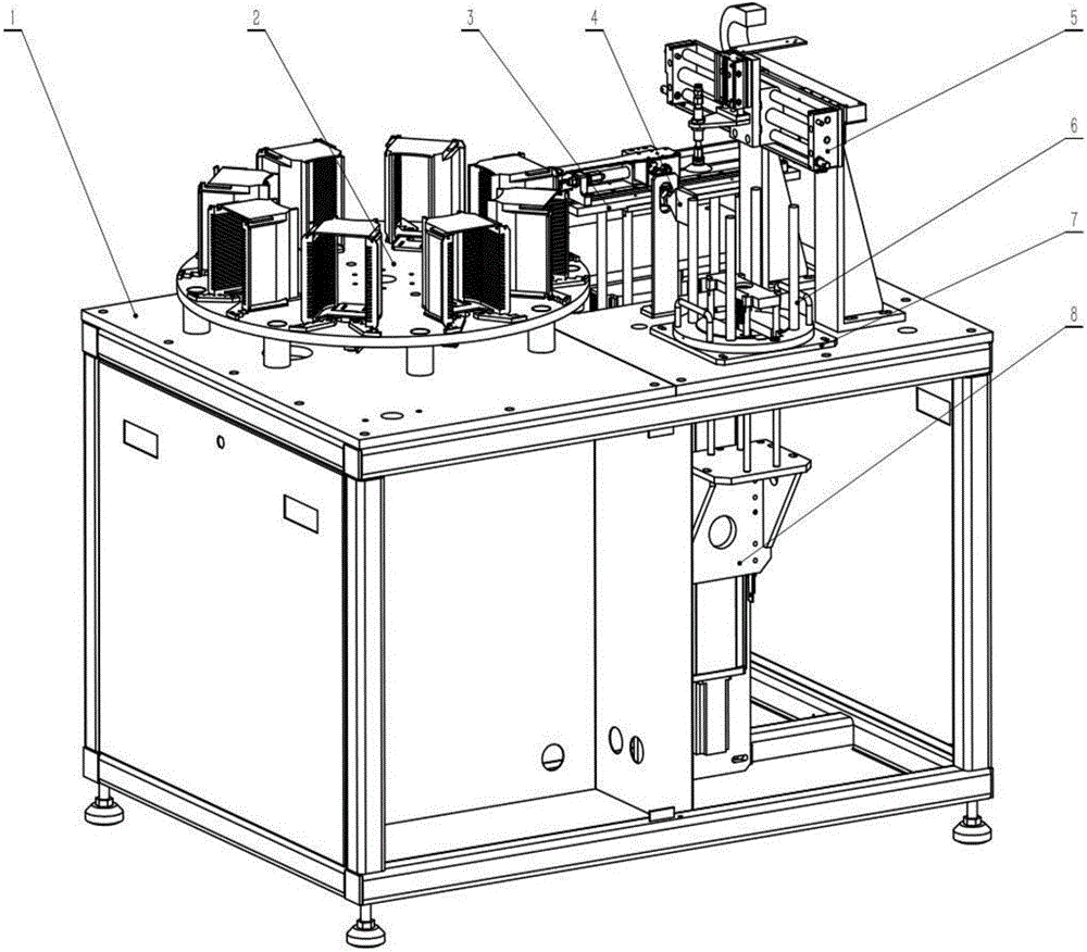 Automatic chip insertion machine