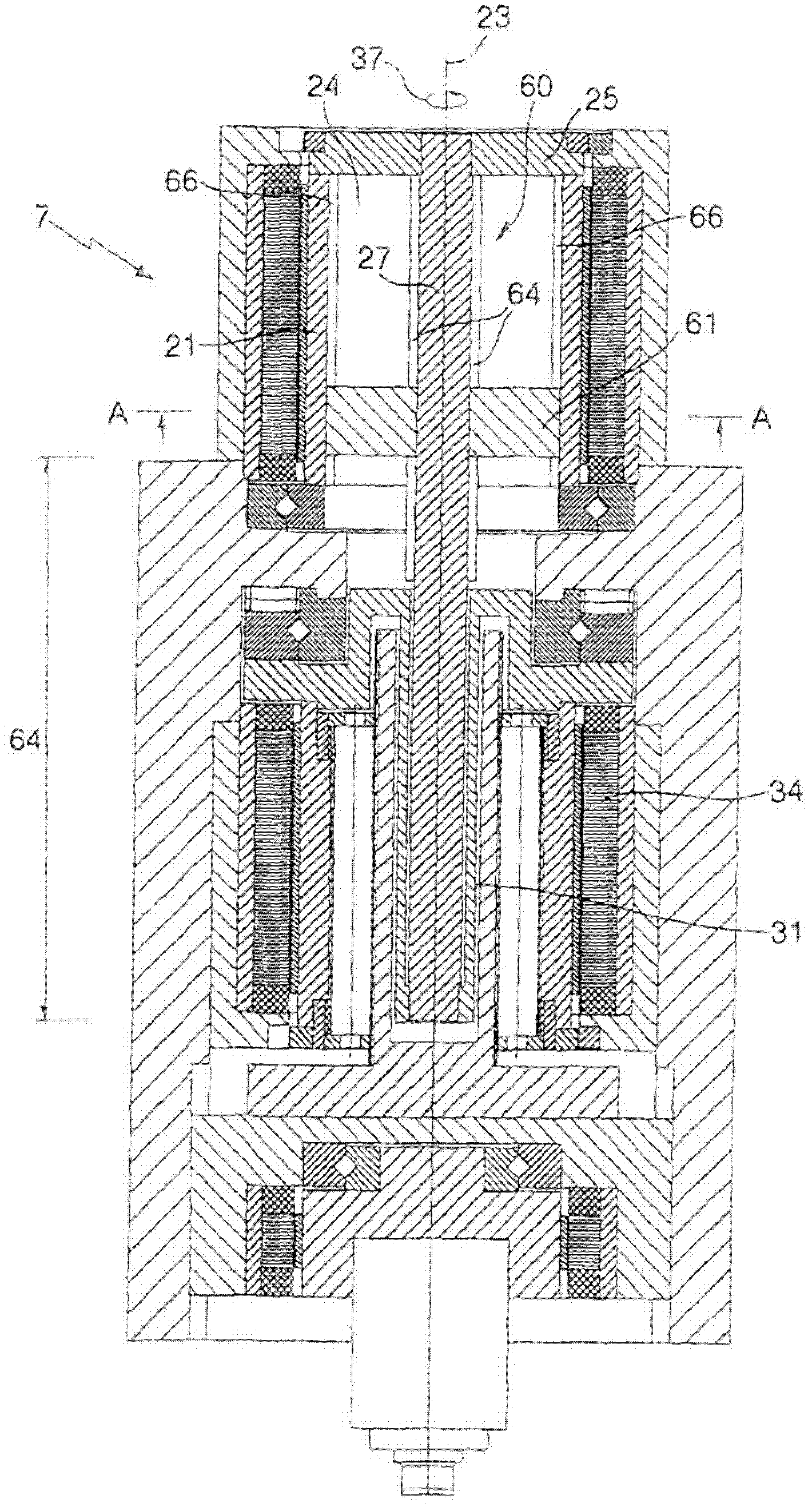 Press drive and method for generating a stroke motion of a tool mounting by means of a press drive