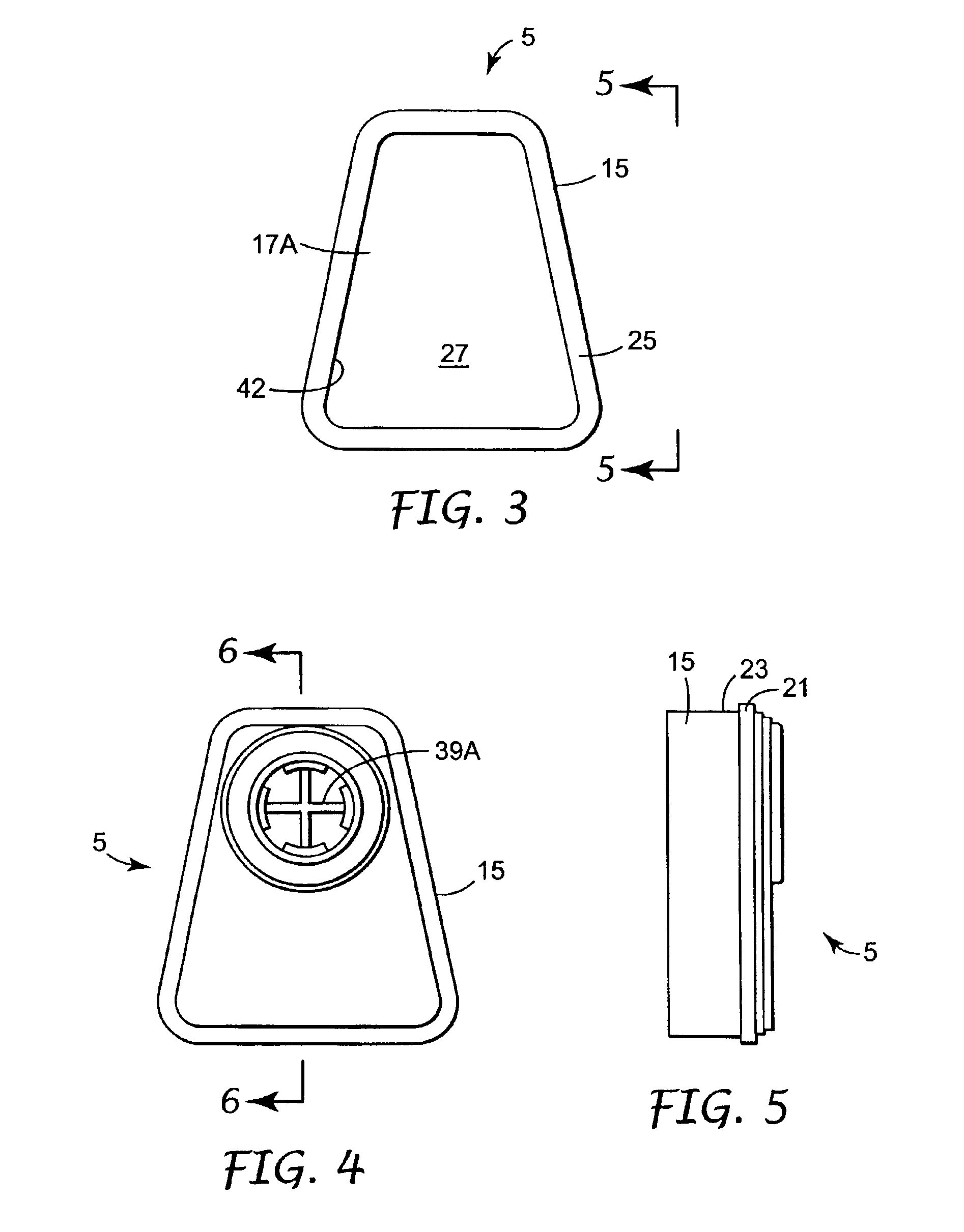 Filter element that has a thermo-formed housing around filter material