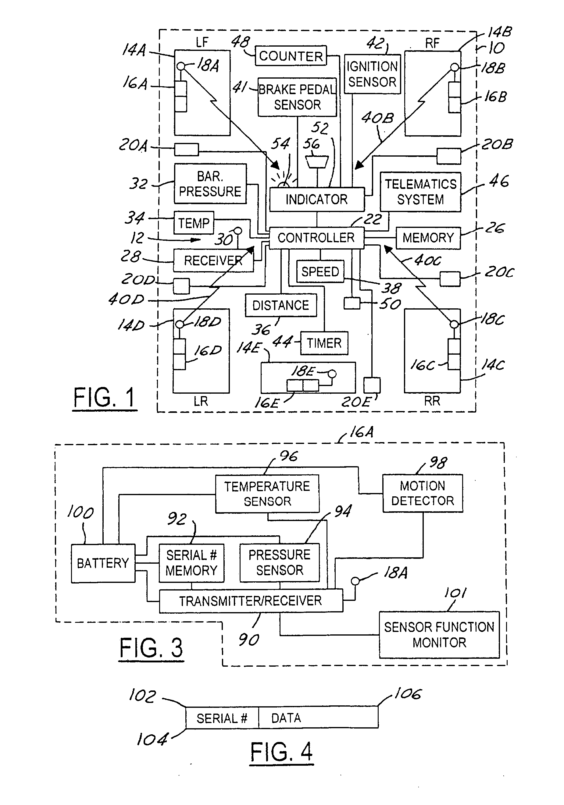 Method and apparatus for detecting leakage rate in a tire pressure monitoring system