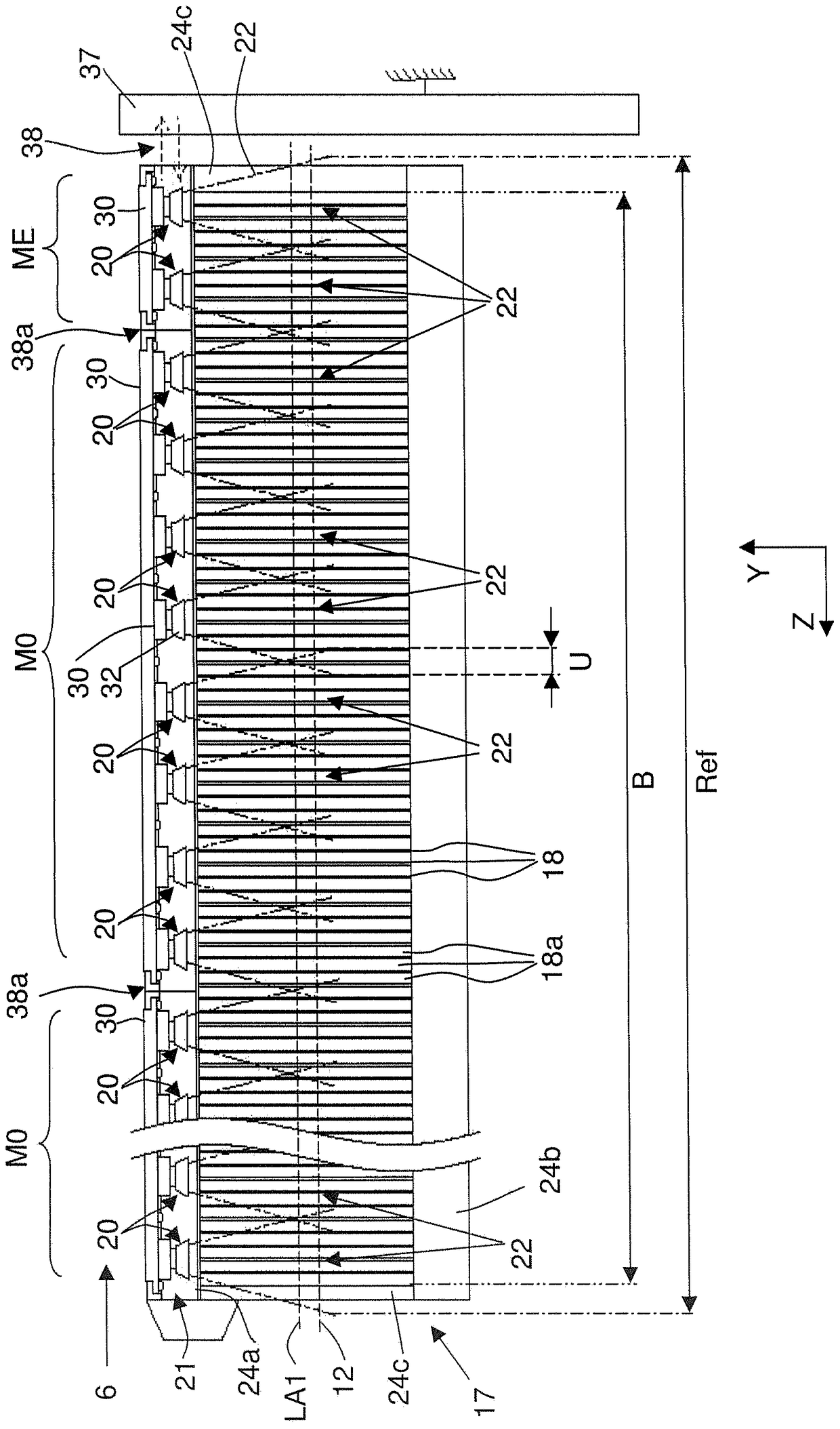Monitoring device for loom, loom and monitoring method