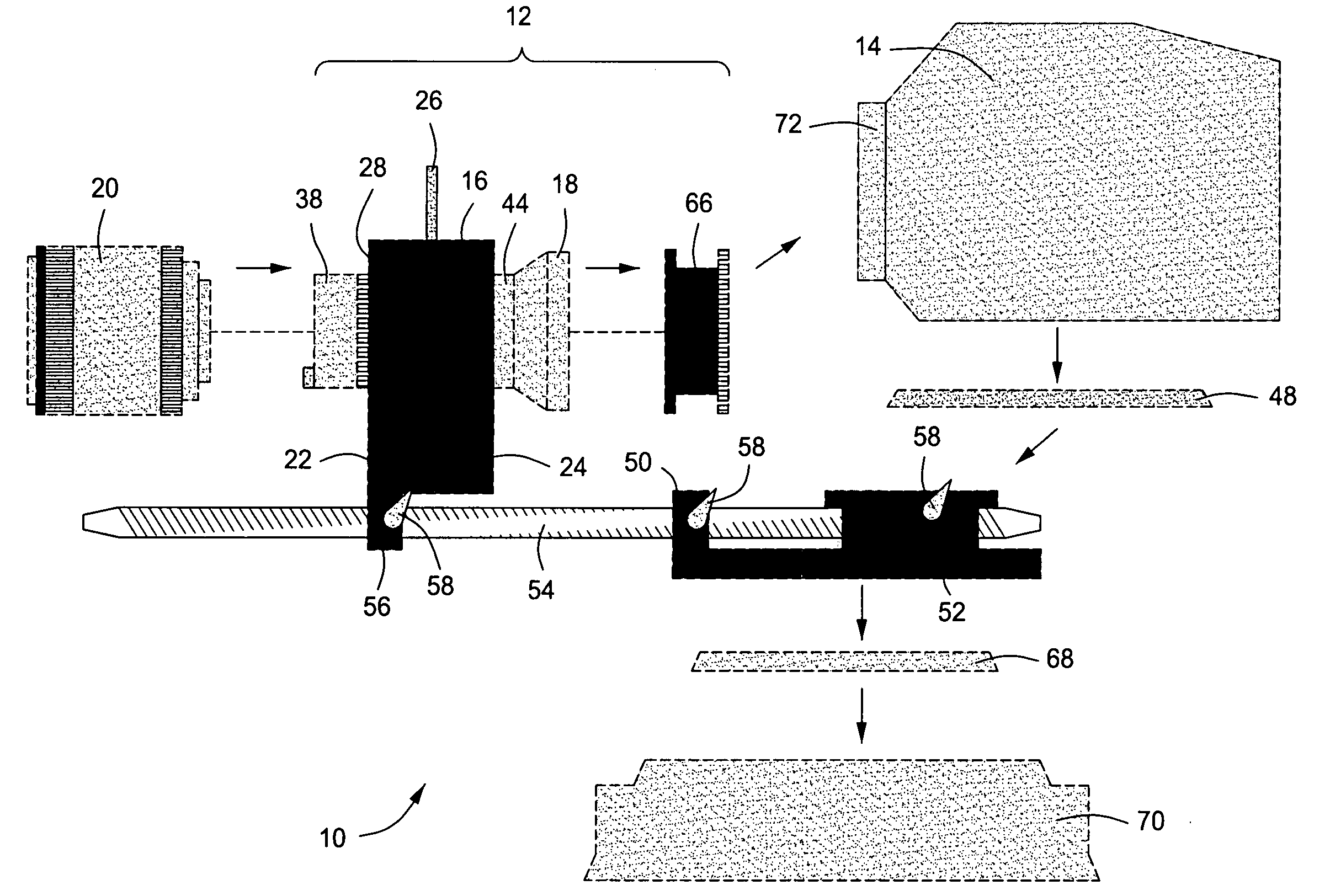 System, method and apparatus for enhancing a projected image