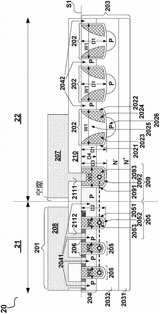 Field Effect Transistor, Edge Structure and Related Manufacturing Method