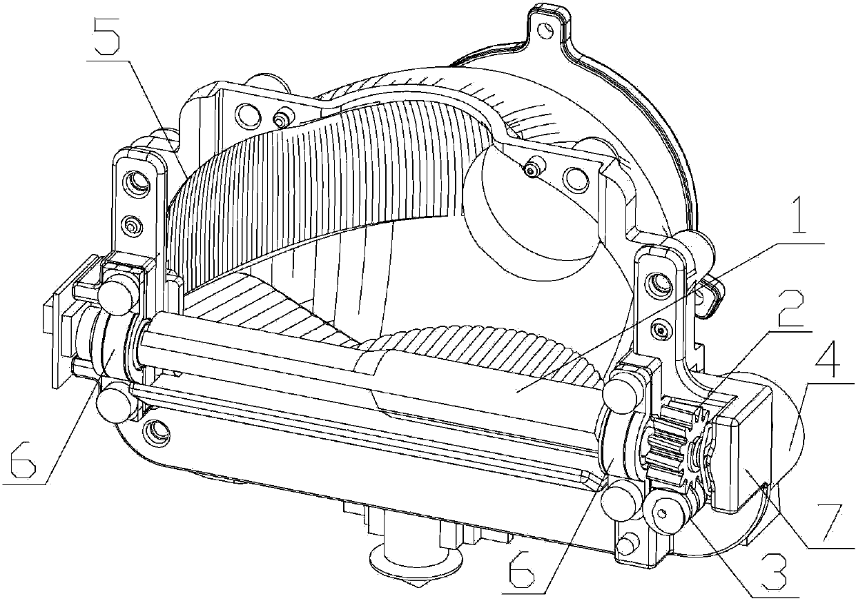 Rotary dimming mechanism