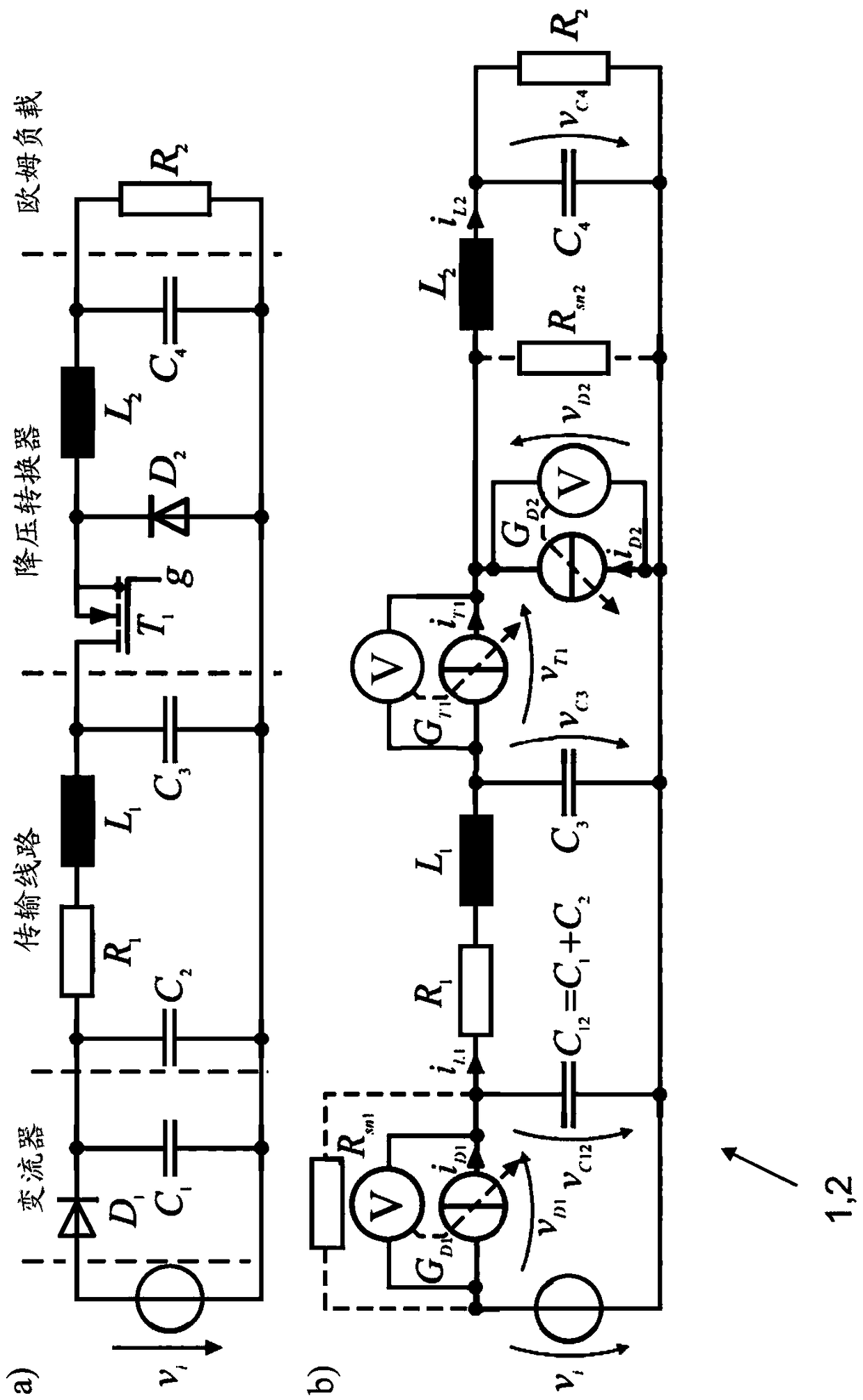 Computer-implemented method for simulation of entire electronic circuit