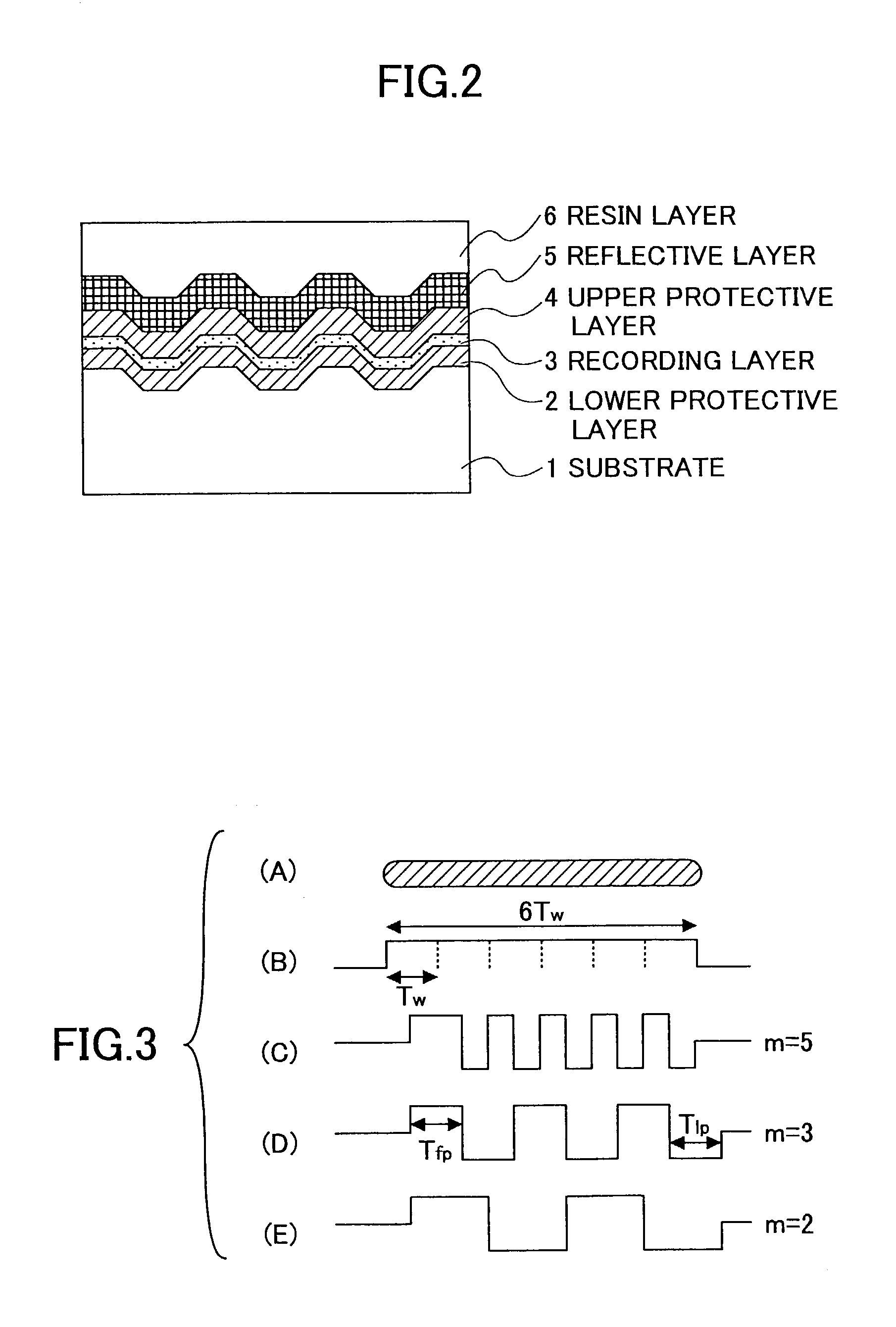 Method and device for recording optical data