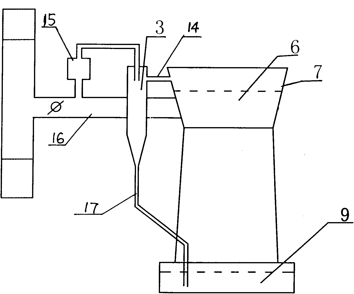 Engine air cylinder cap and crankshaft box ventilation circulation system