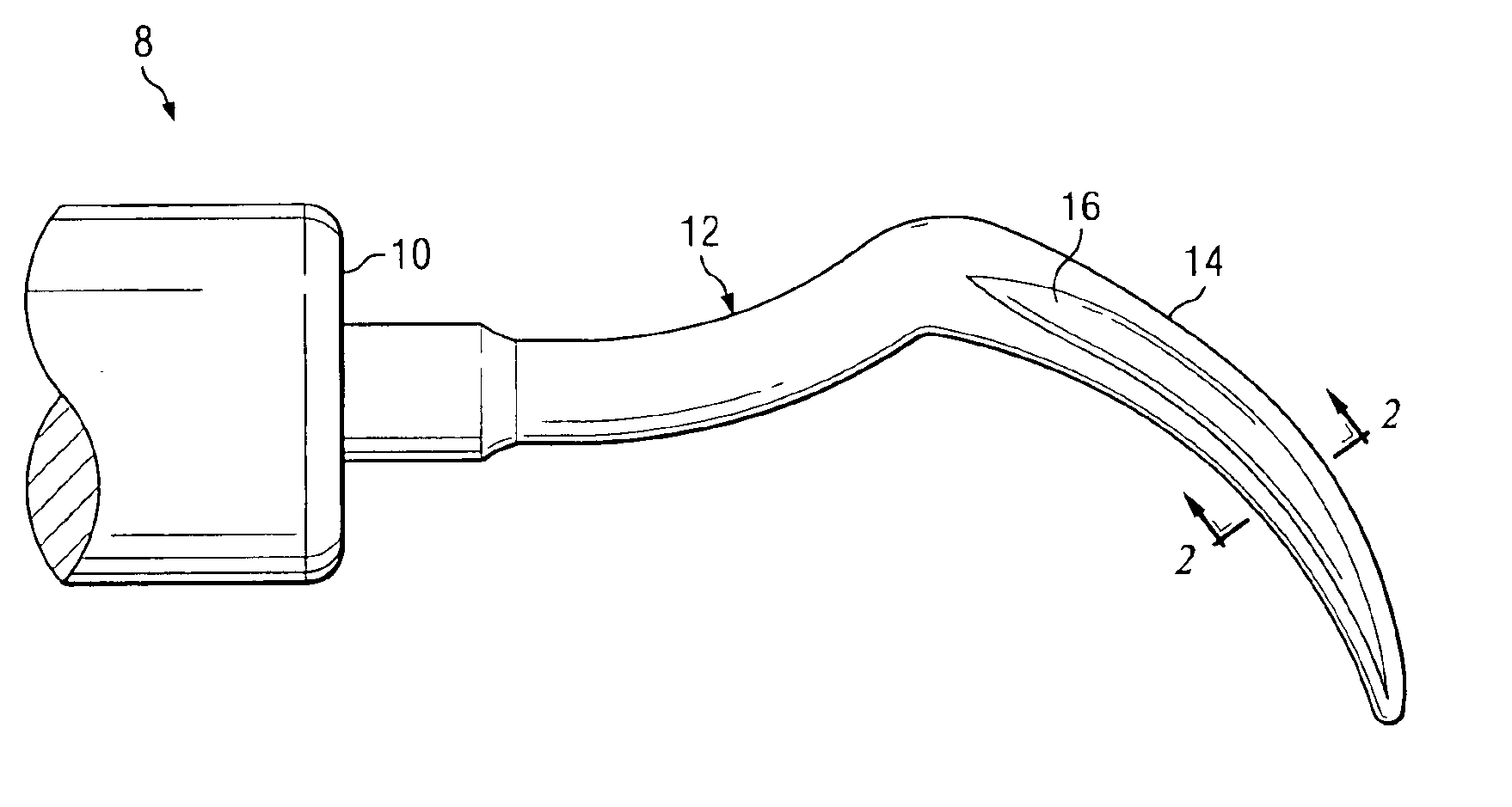 Tool for smoothing a workpiece