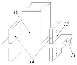 Reactive compensation oil field 10kV distribution line topological graph model device