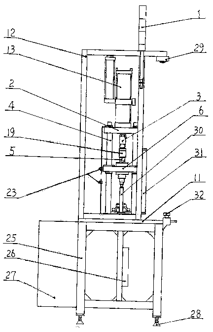 Semi-automatic press for mechanical assembly