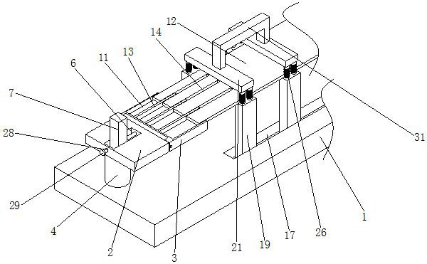 A condenser back molding machine