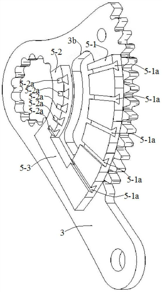 A car seat height adjustment structure with anti-sinking function in collision