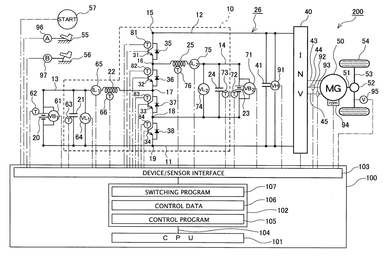 Motor-driven vehicle