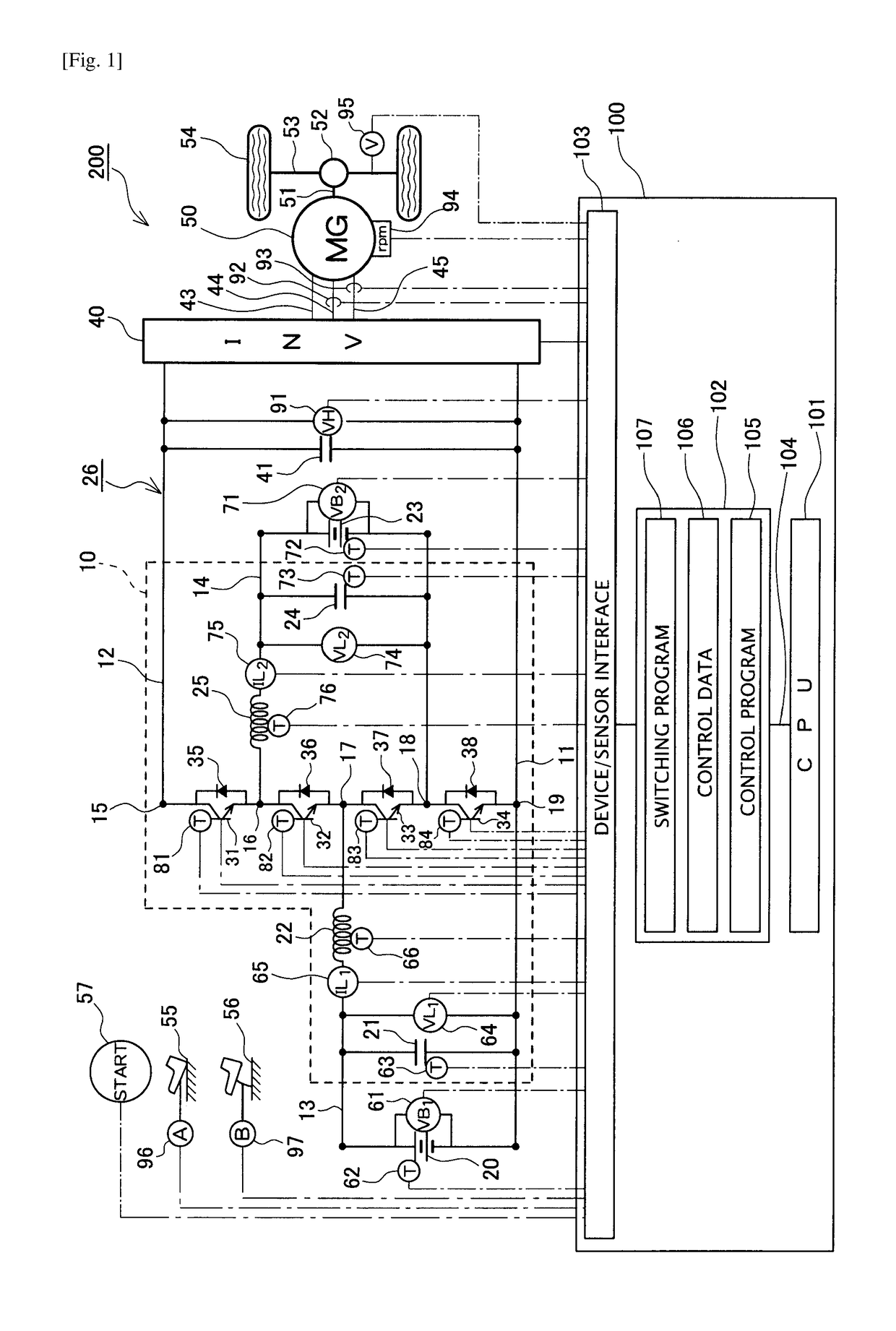 Motor-driven vehicle