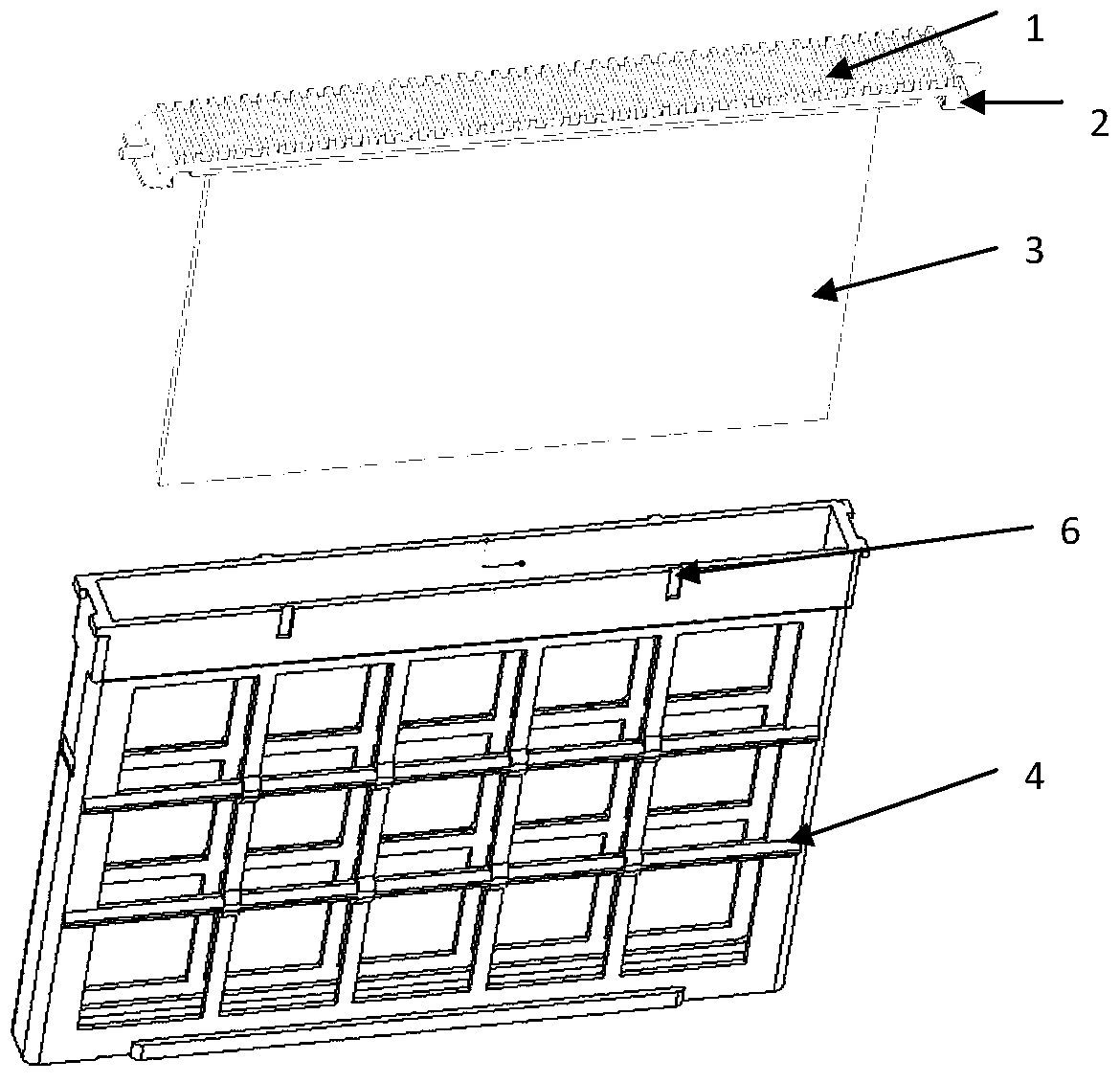 A metal/air battery