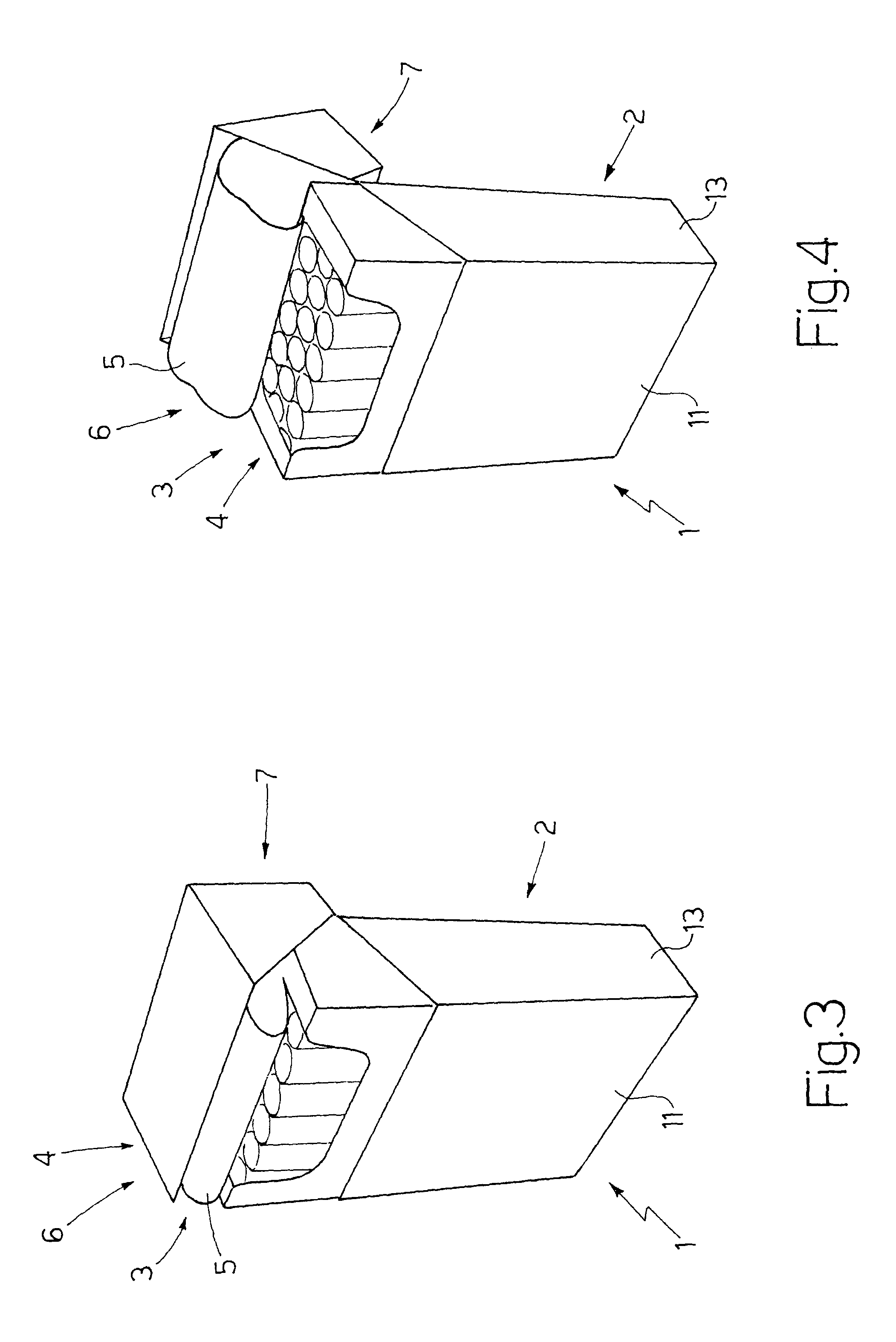 Package of tobacco articles with an inner package fitted with a sealing flap fixed to a hinged lid