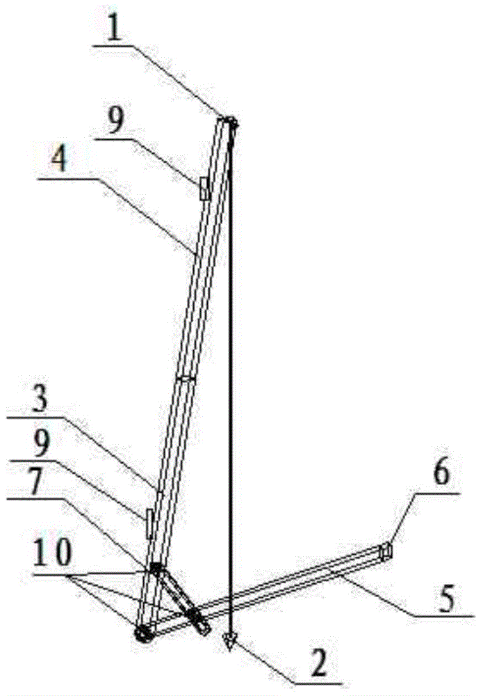 Novel instrument for measuring gradient of steel column