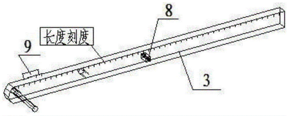 Novel instrument for measuring gradient of steel column