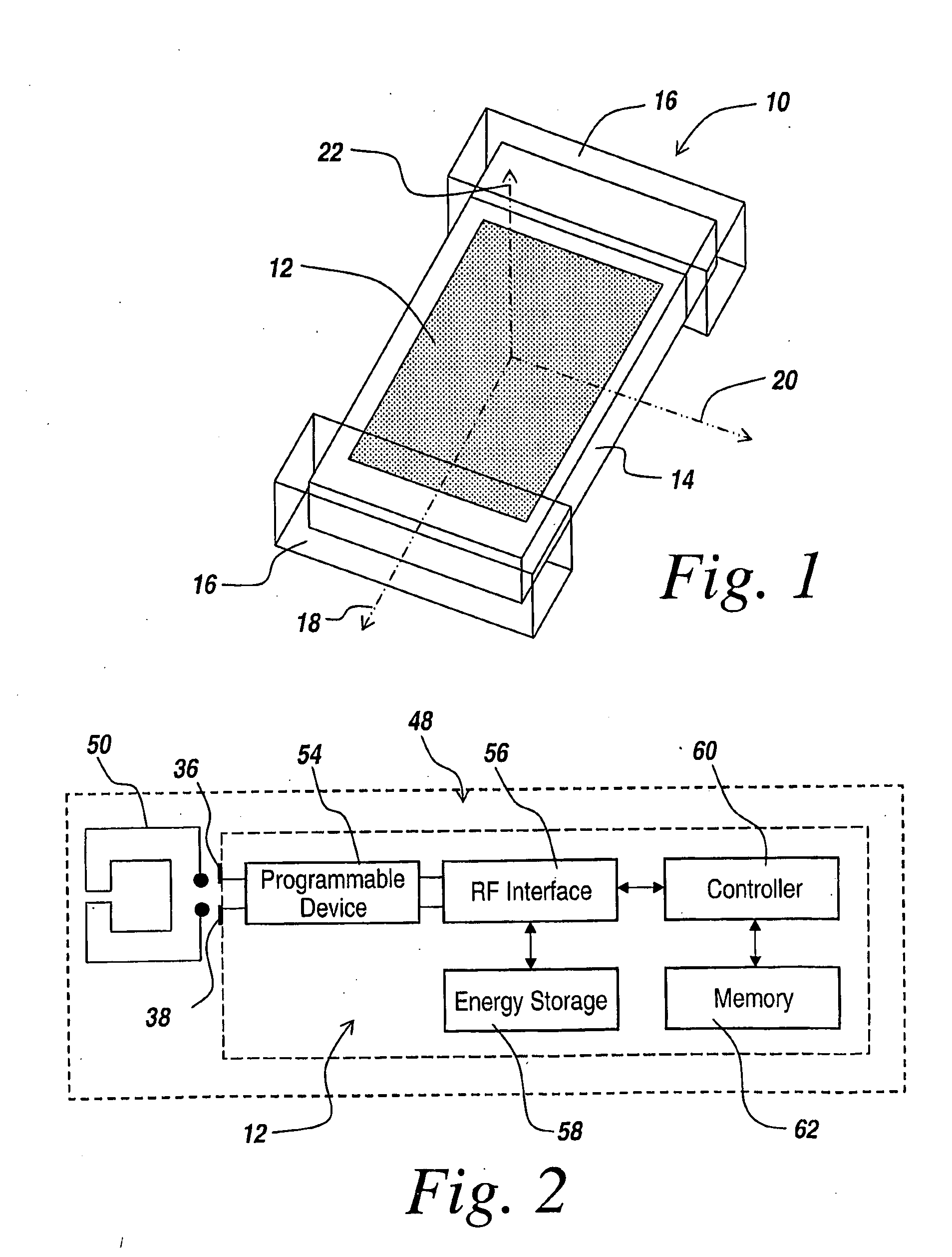 Methods for coupling an RFID chip to an antenna