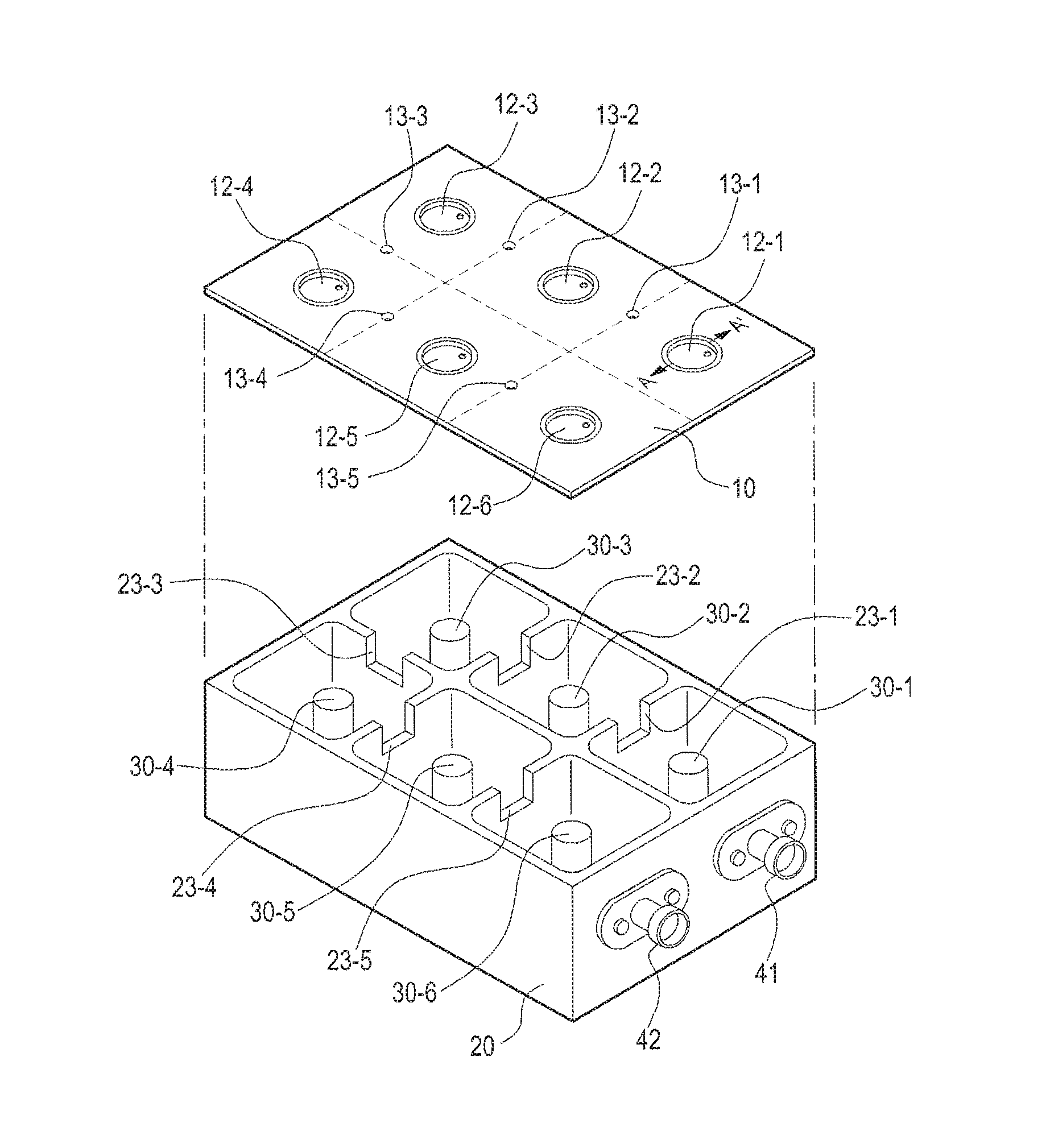 Radio frequency filter with cavity structure