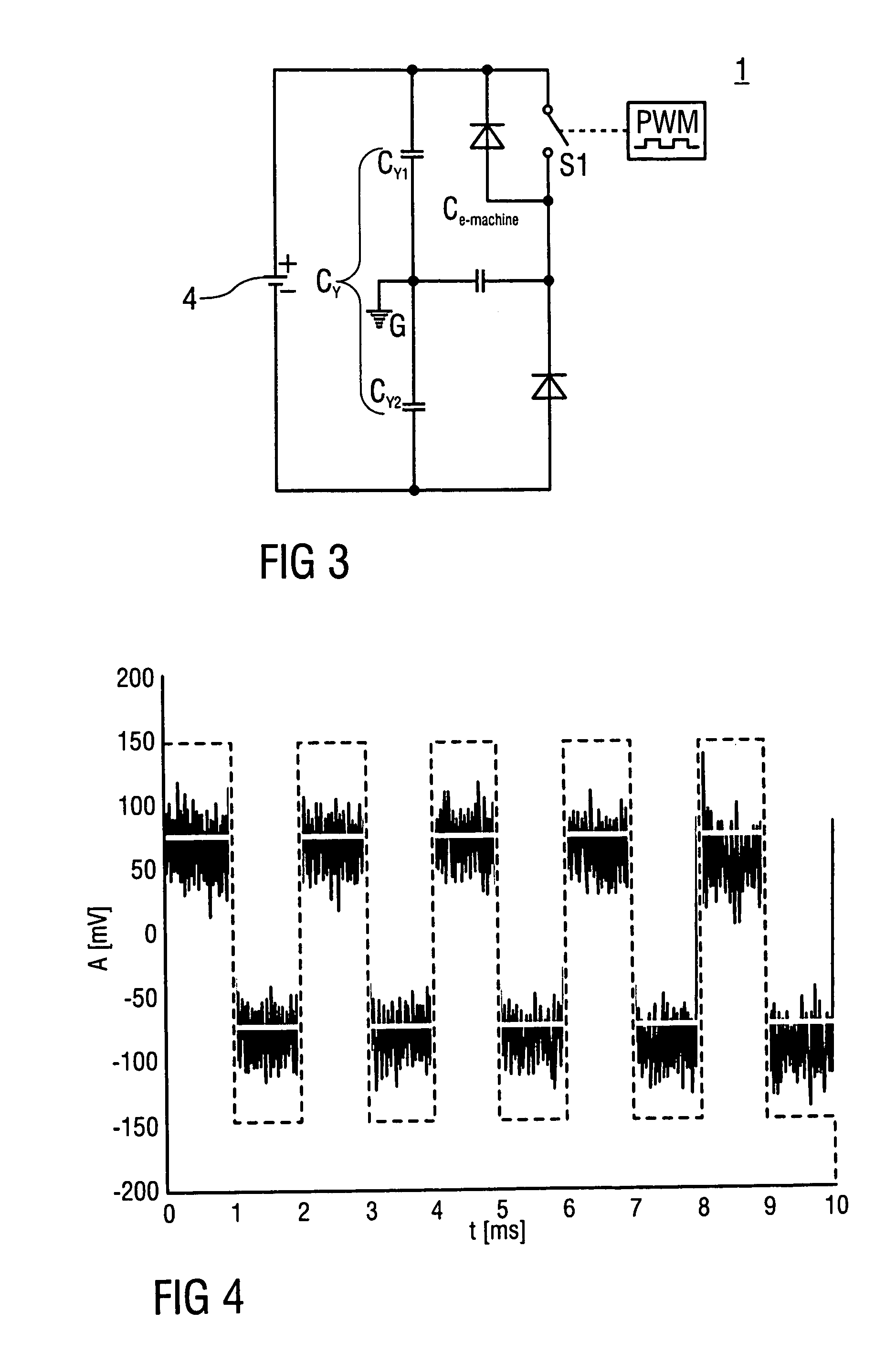 Method for detecting an inverter hardware failure in an electric power train