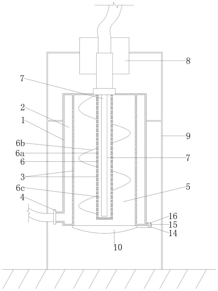 Soil body drying treatment device and soil body drying treatment method