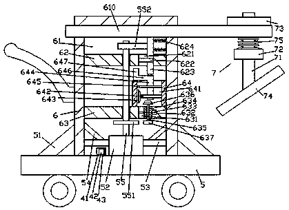 Tamping device special for slope pavement