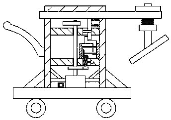 Tamping device special for slope pavement