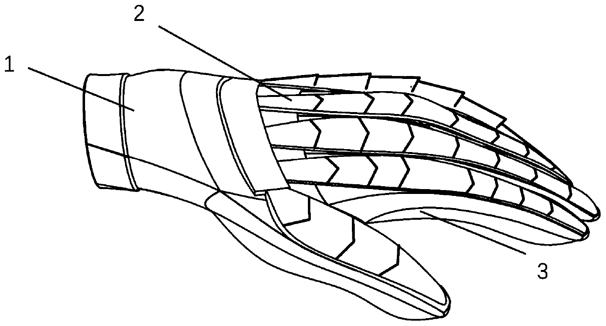 Auxiliary finger exercise device and auxiliary exercise method