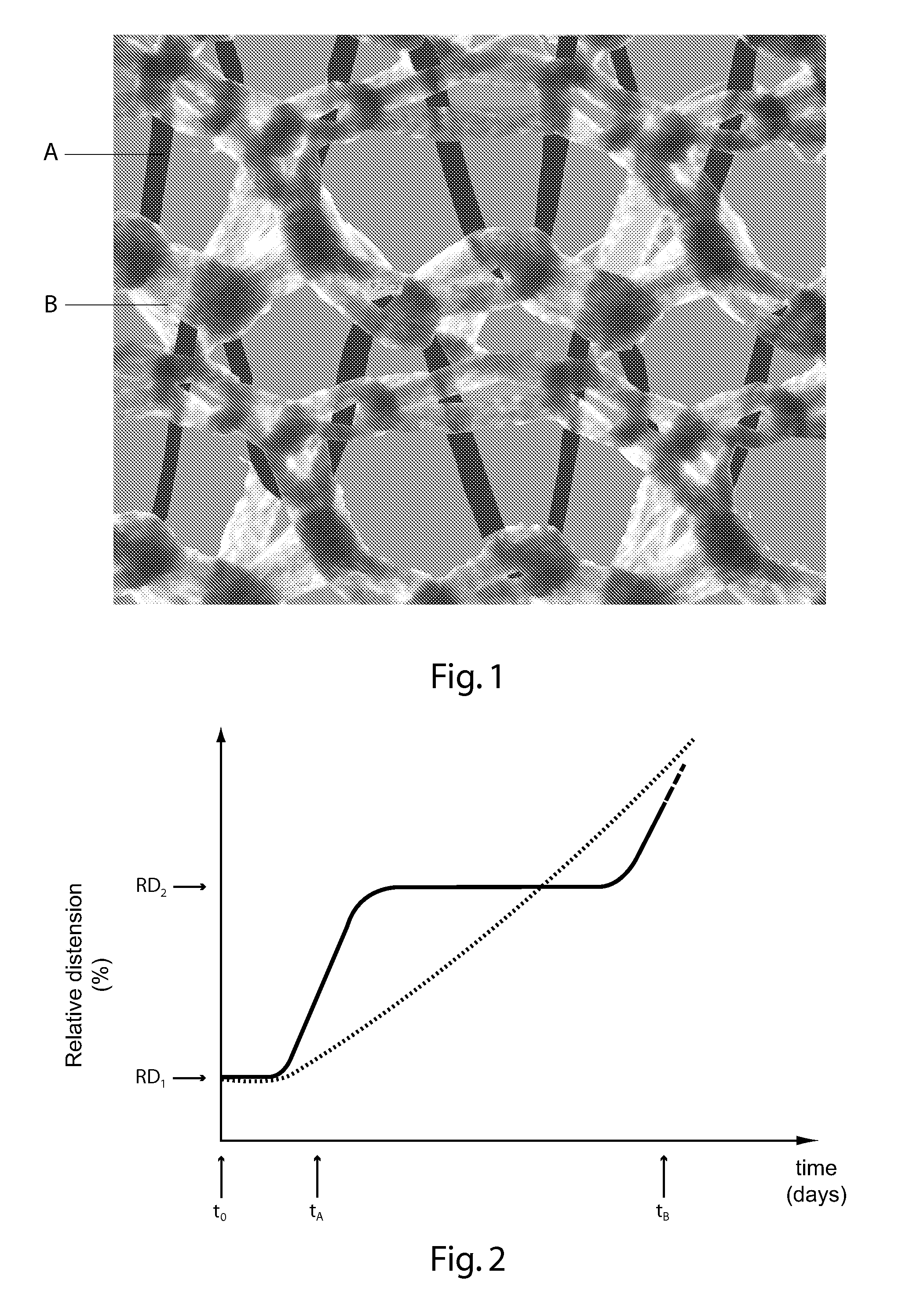 Mesh implant with an interlocking knitted structure