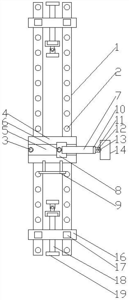 Prefabricated panel cutting device for construction site