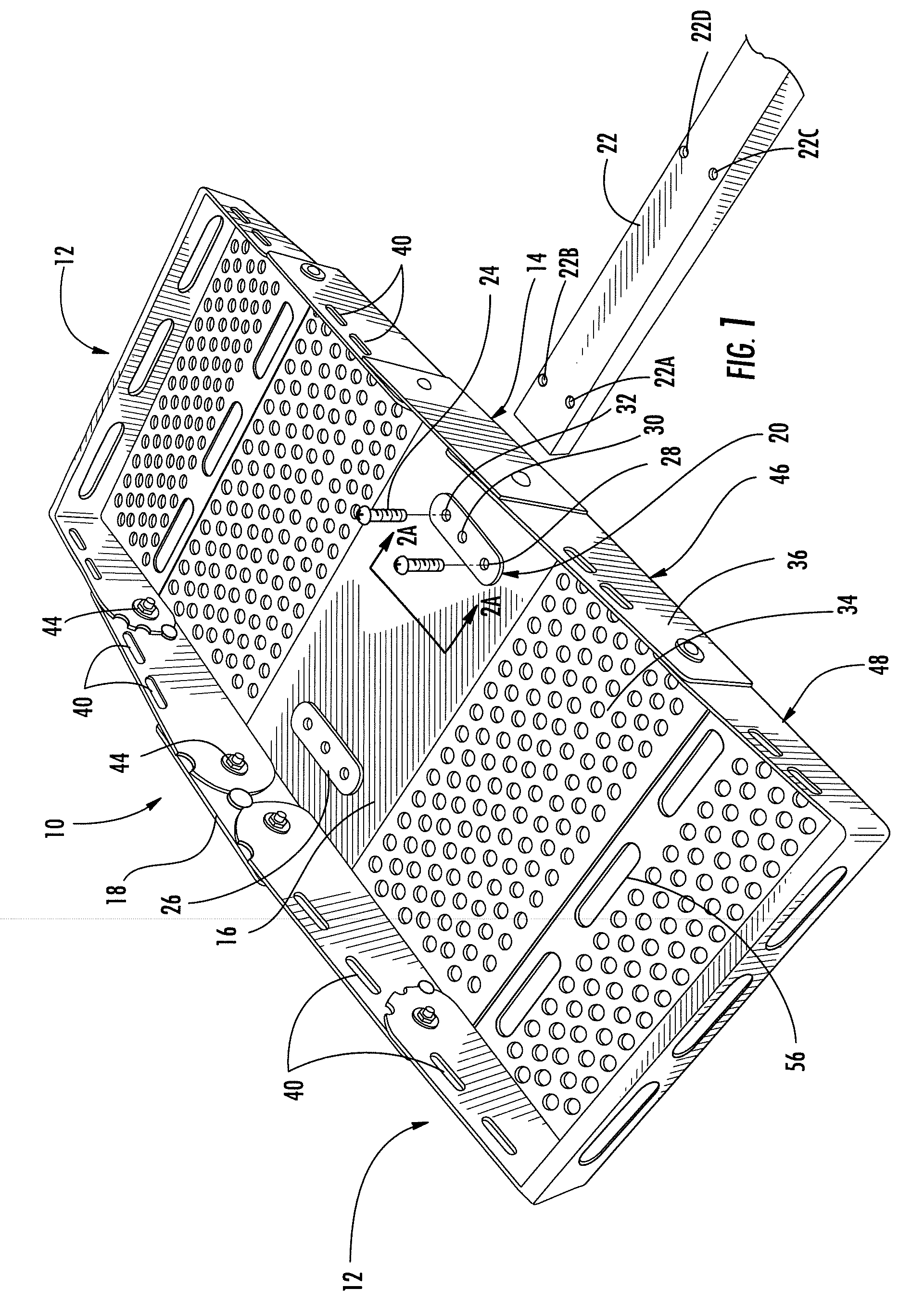 Combined cargo carrier and portable table