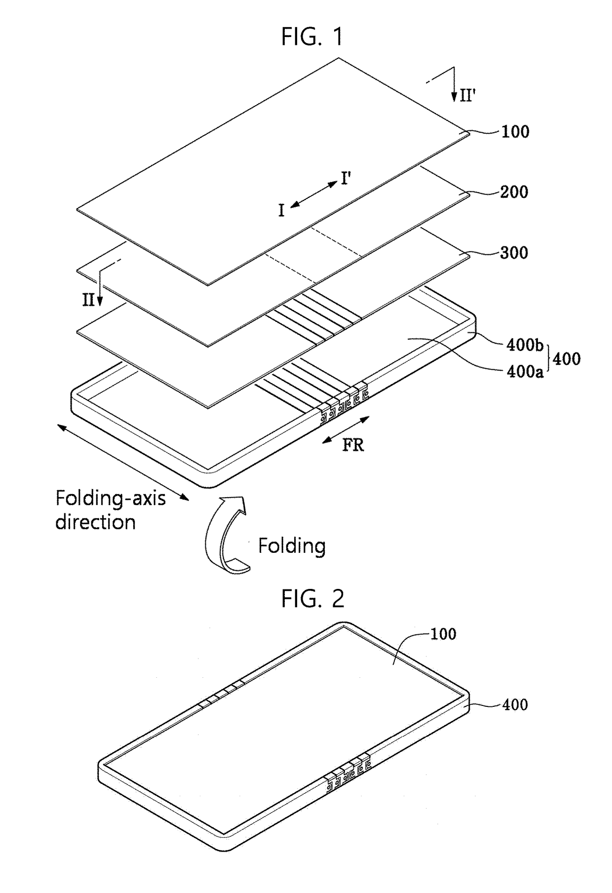 Flexible display device and electronic device including the same