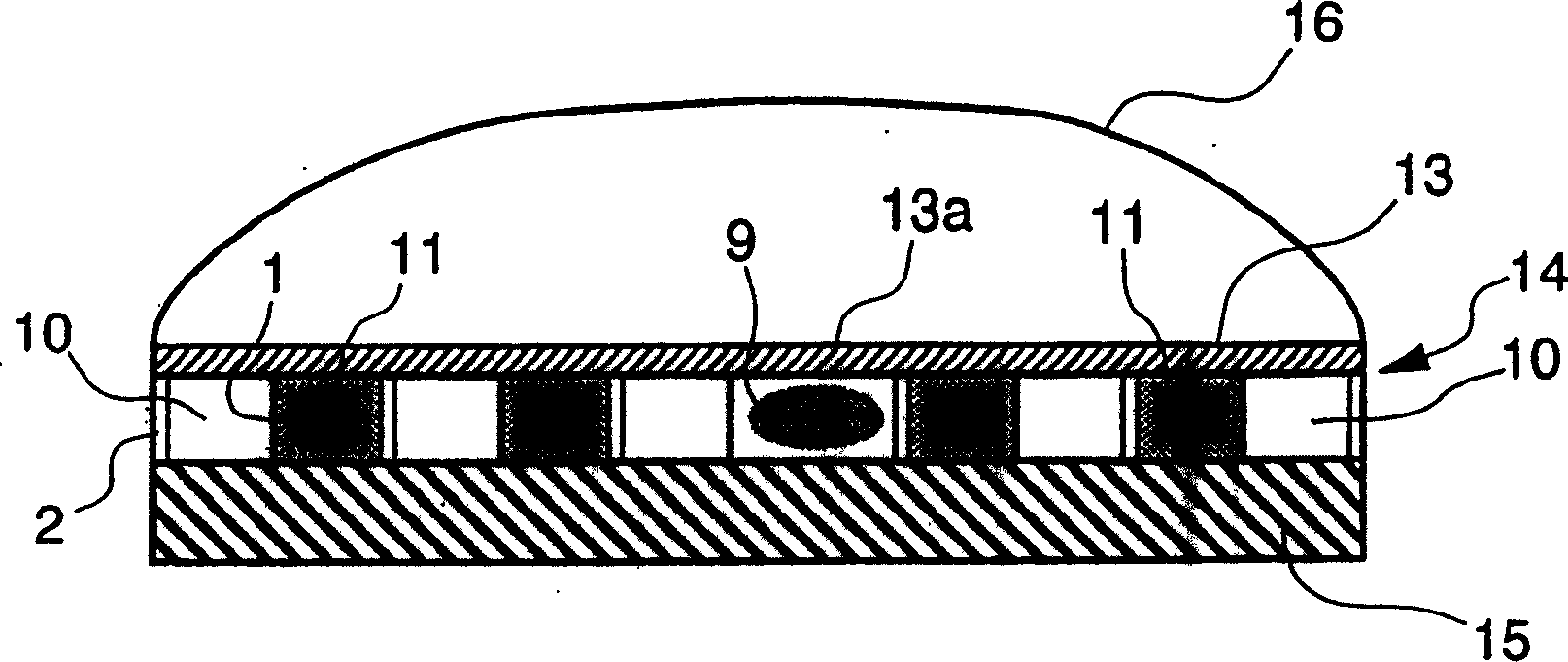 Microcombustion heater having heating surface which emits radiant heat