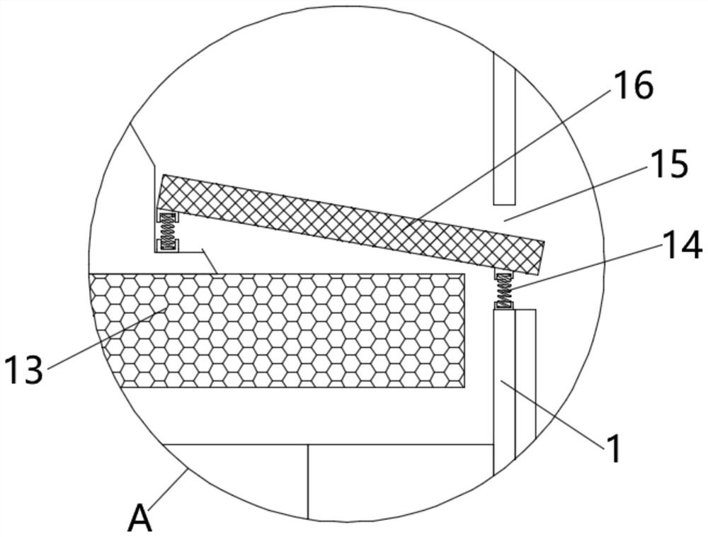 A muffler for a boiler in a steel mill