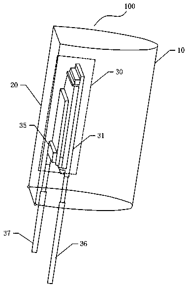 UV anti-counterfeit photoelectric detector barcode scanner chip, preparation method thereof, and scanning gun