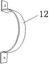 Single-phase household line device on low-voltage line pole